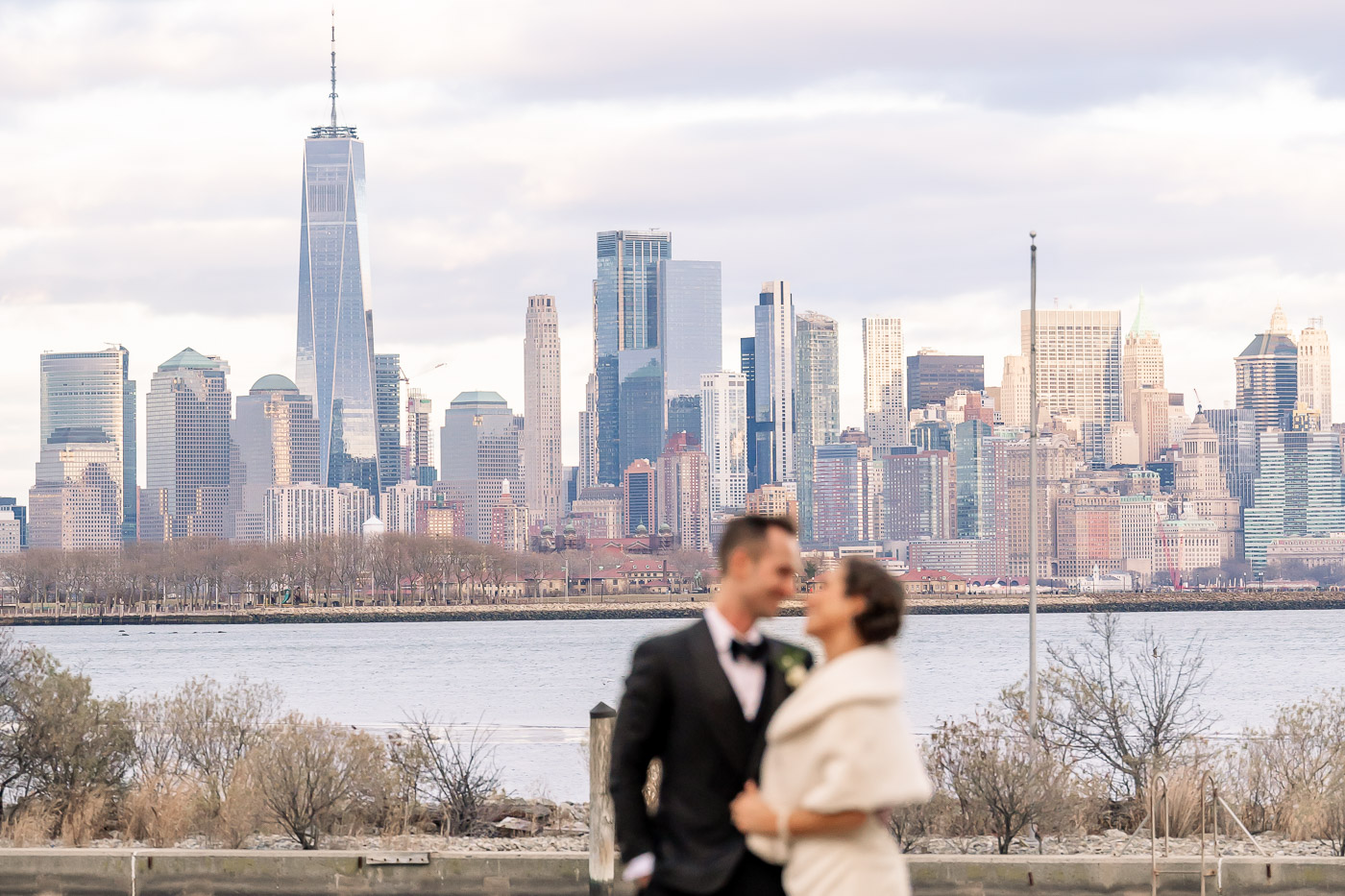 Manhattan skyline from Hudson House